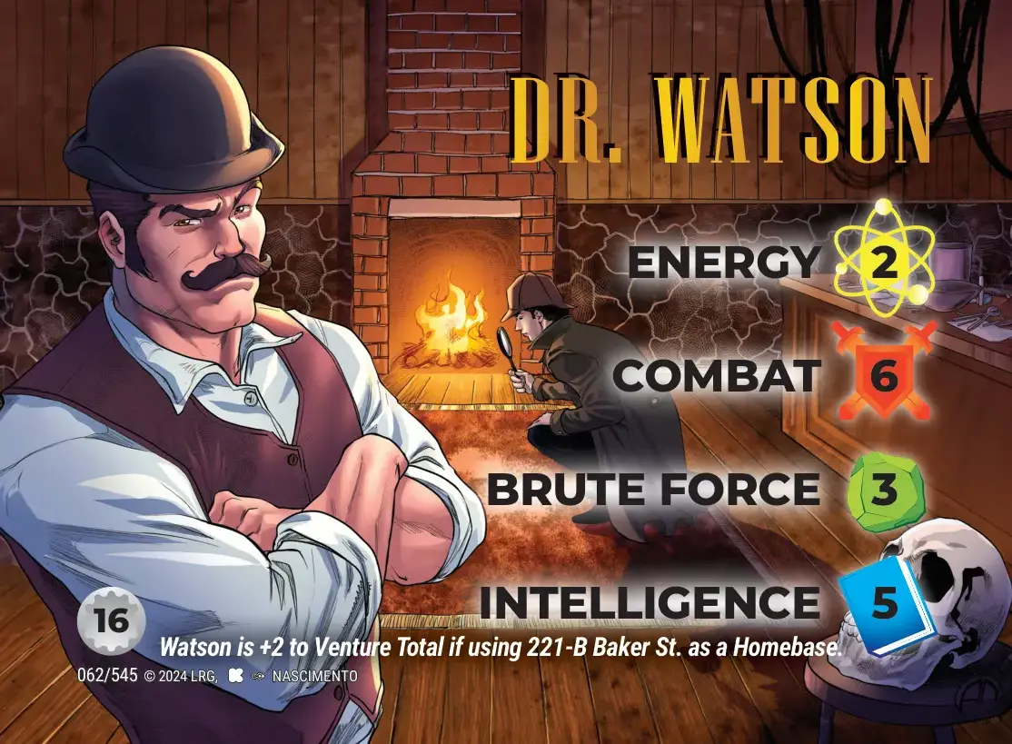 Dr. Watson Character Stack