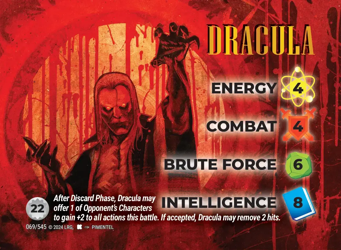 Dracula Character Stack