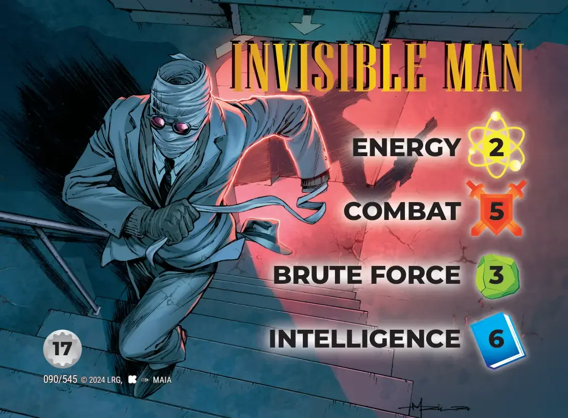 Invisible Man Character Stack
