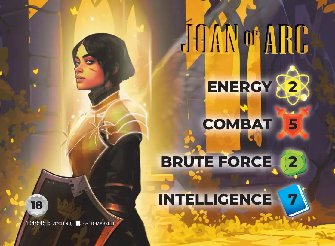 Joan of Arc Character Stack
