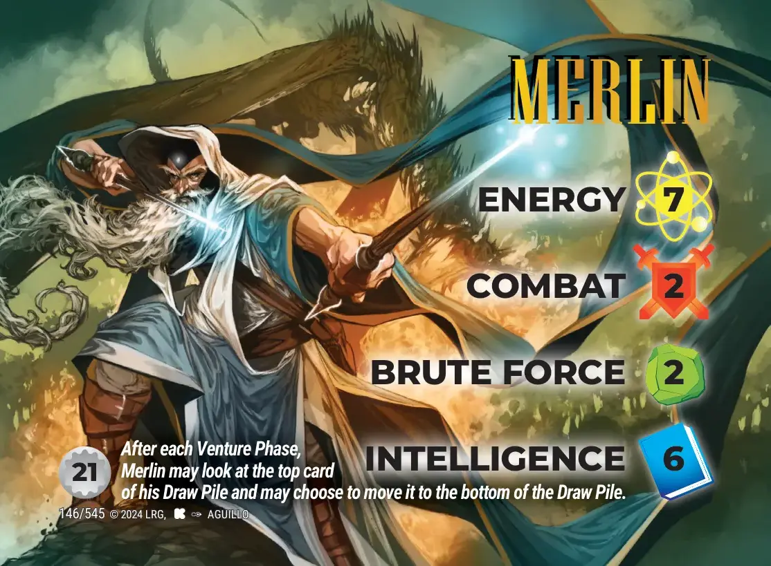 Merlin Character Stack