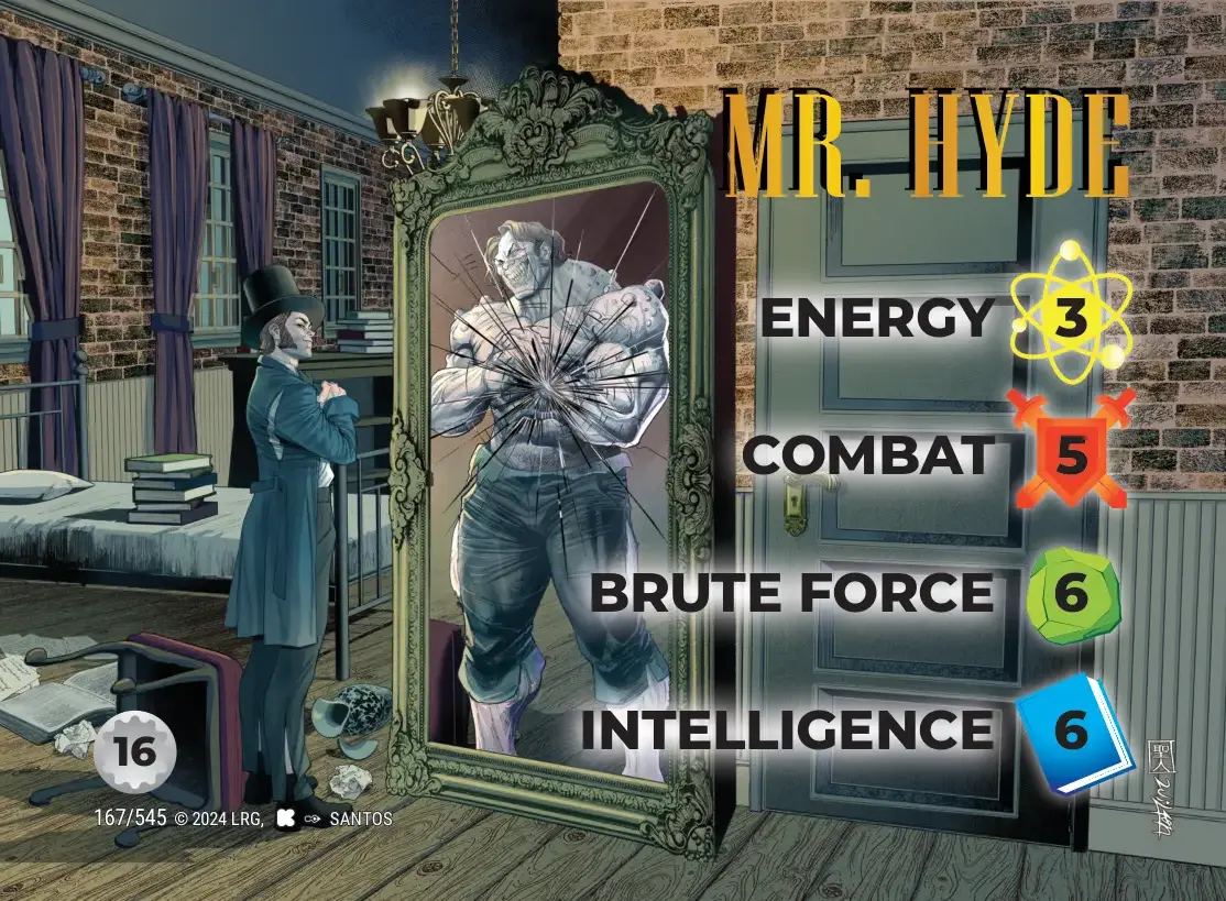 Mr. Hyde Character Stack
