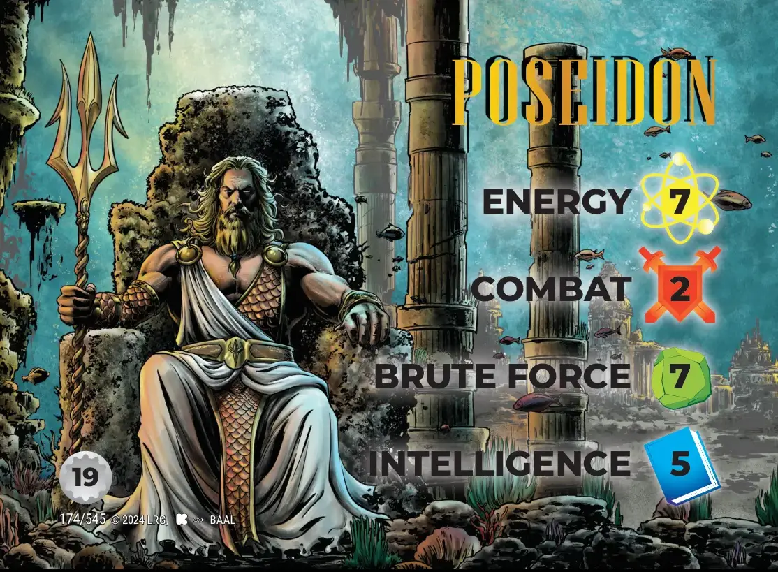 Poseidon Character Stack