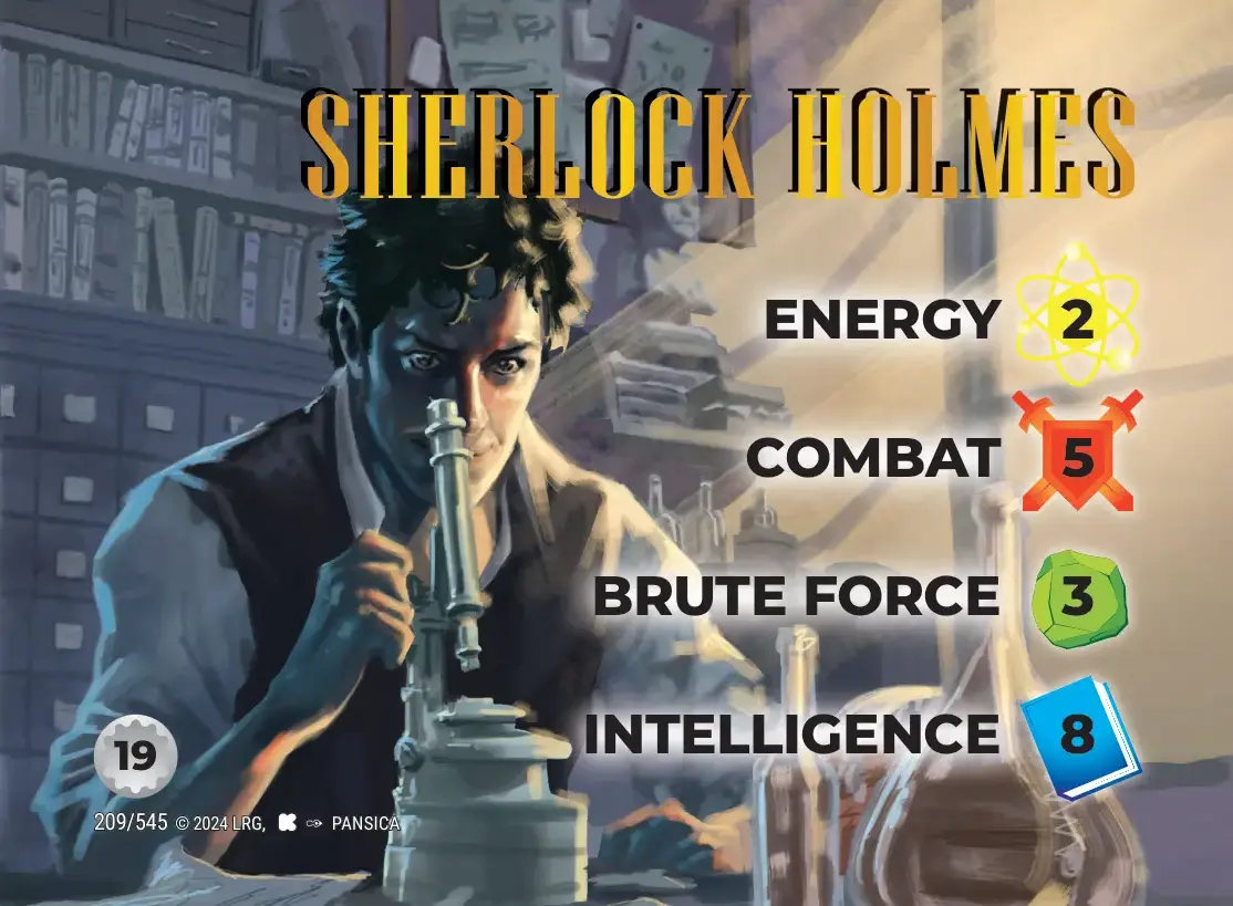 Sherlock Holmes Character Stack