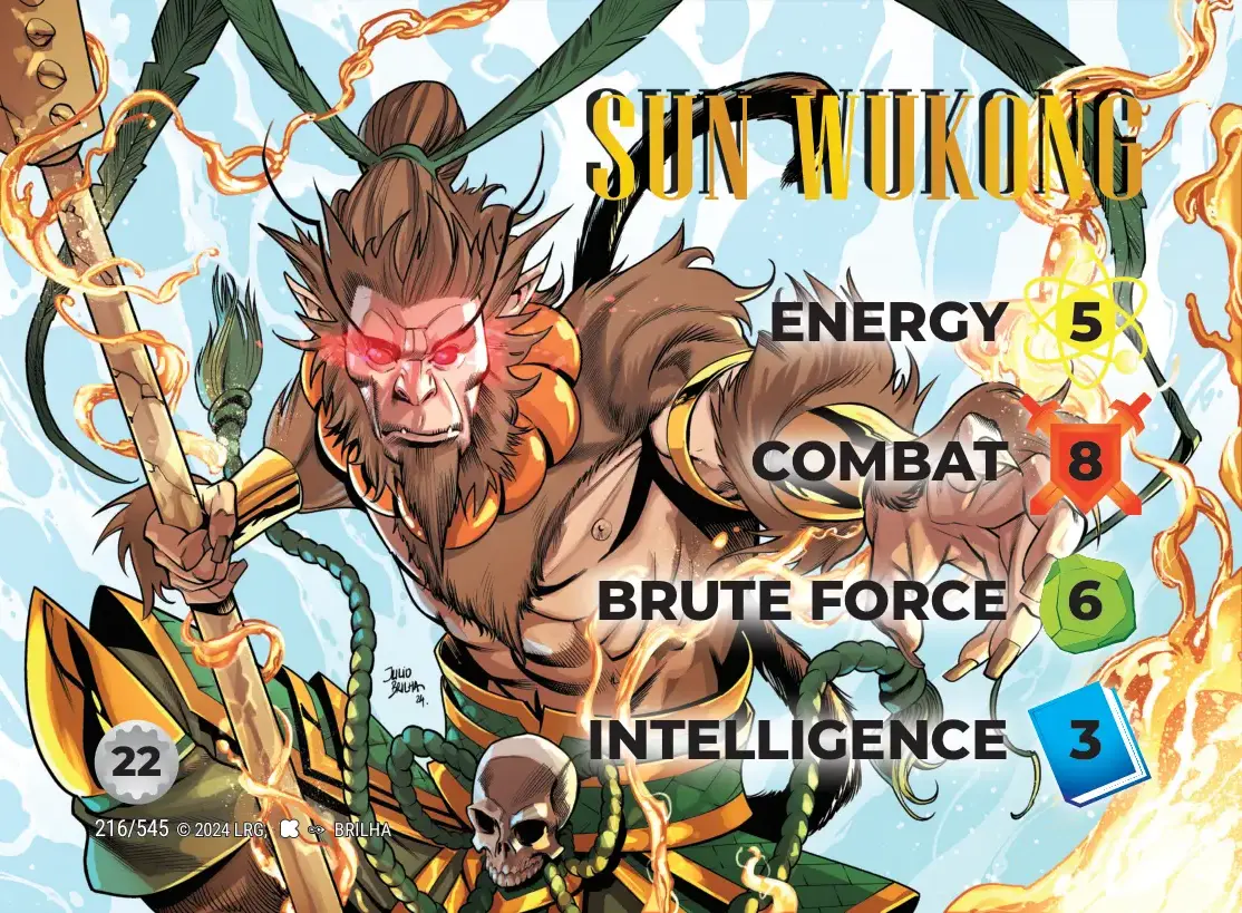Sun Wukong Character Stack