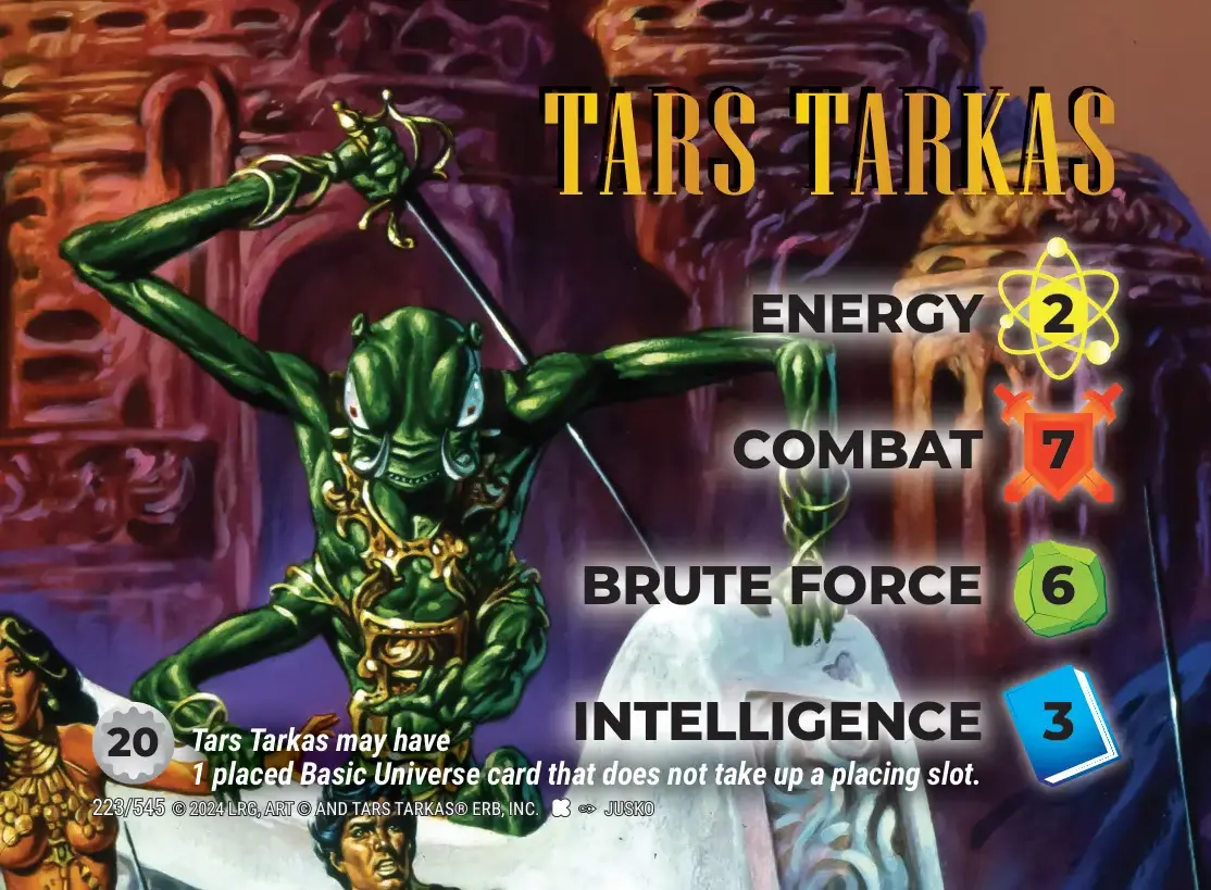 Tars Tarkas Character Stack