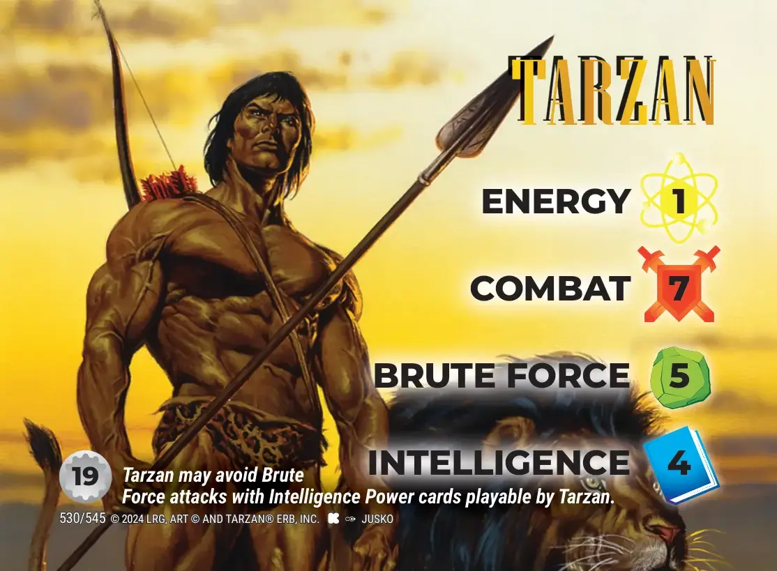 Tarzan Character Stack