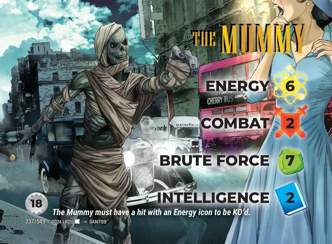 The Mummy Character Stack