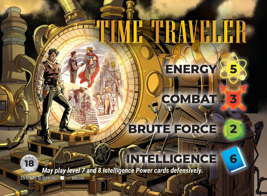 Time Traveler Character Stack