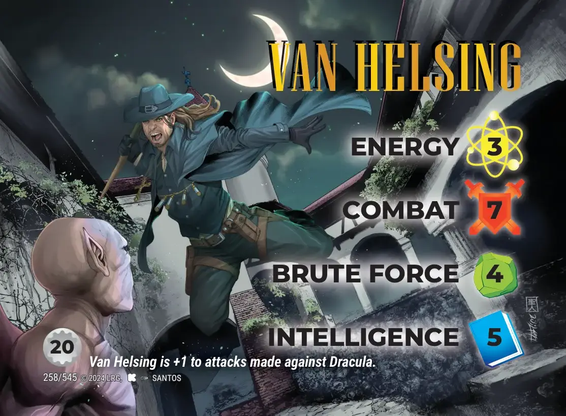 Van Helsing Character Stack