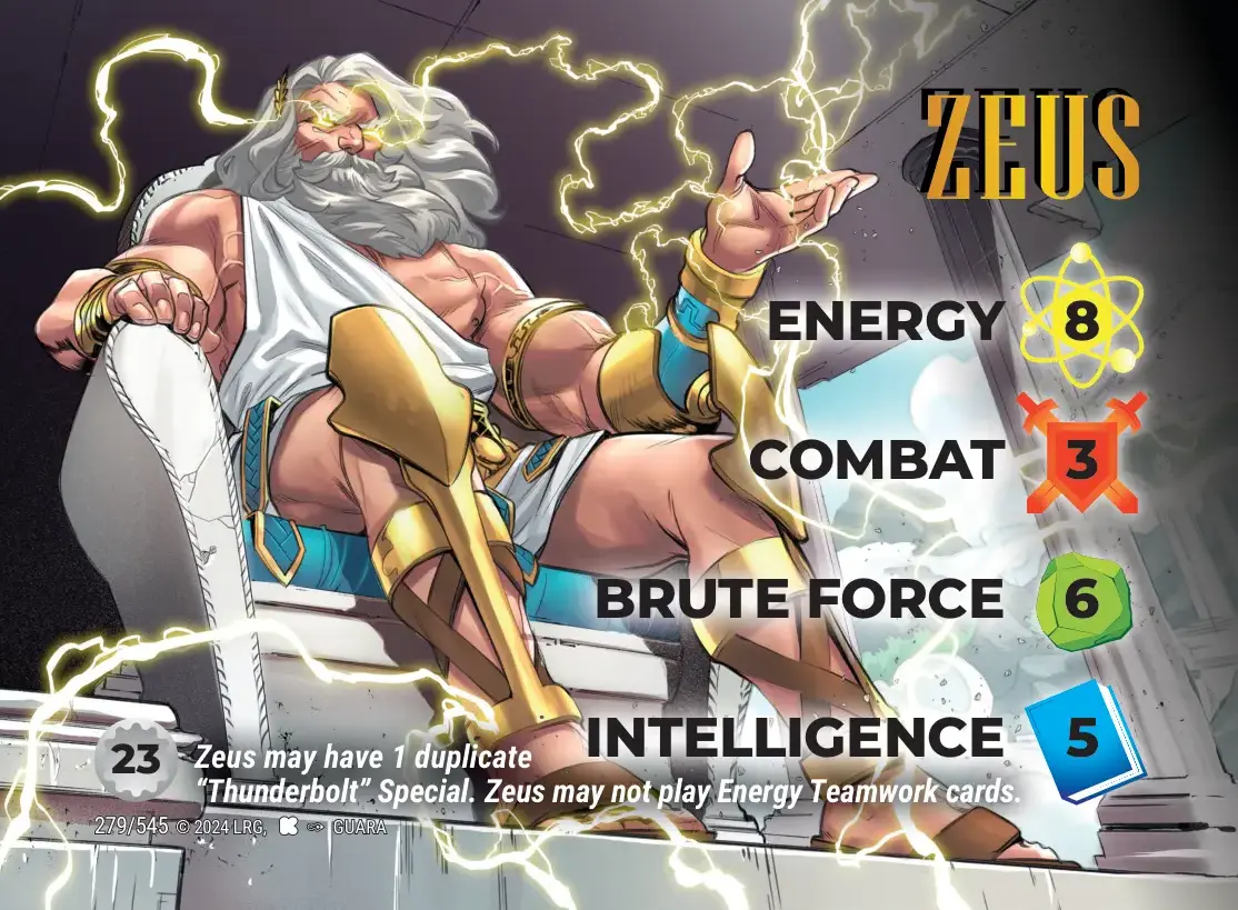 Zeus Character Stack